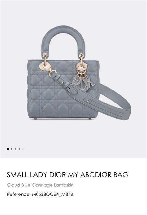 dior cloud blue bag|Dior blue handbag.